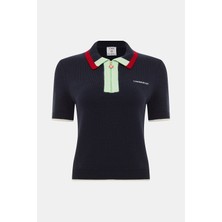 Casablanca Koyu Lacivert T-Shirt
