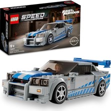 Ahes Speed Champions Daha Hızlı Daha Öfkeli Nissan Skyline Gt-R (R34) 76917
