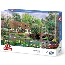 Ahes Puzzle Nilüfer Çiçekleri 1000 Parça Puzzle