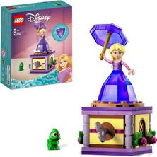 Ahes │ Disney Princess Dönen Rapunzel 43214-5 Yaş ve Üzeri Prenses Hayranları Için Hayal Gücüne Dayalı Oyunlar Sunan Yaratıcı Oyuncak Yapım Seti (89 Parça)