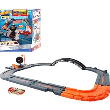 Ahes Wheels Pist Dünyası Oyun Seti Hot Wheels™ Pist Dünyası Seti, 1 Adet Arabayla Birlikte 10 Parça Set, 4 Yaş ve Üzeri Çocuklar Için Hediye HDN95
