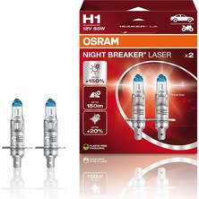 Ahes Night Breaker Laser H1 Ampul 64150NL -%150 Daha Fazla Işık