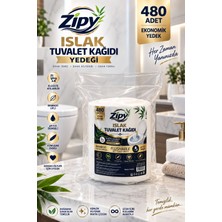 Zipy Islak Tuvalet Kağıdı Yedeği Suda Dağılan Formül Doğal Bambu Özlü