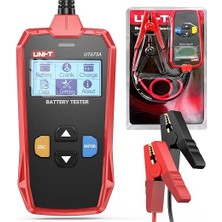 Ahes Uni-Trend Battery Tester UT673A UT675A UT677A Car Battery Tester Charger Analyzer 12V 24V Voltage Battery Test Car Battery Tester Charging Scanner TOOL(UT673A)