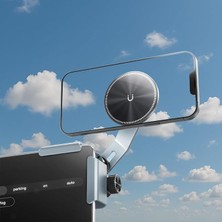 Ahes Tesla Araba ile Uyumlu ve Multimedia Ekranlı Arabalar ile Uyumlu Mag Screen Için Universal Araç Için Akıllı Telefon Tutucusu | SU7Y