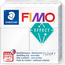 Ahes Fimo 8010-014 Fimo Effect Modelleme Kili 57 gr Saydam Beyaz