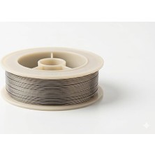 Ahes 25/5 Rezistans Teli 1.0 mm (10 Metre) - Krom Alüminyum Direnç Teli (1.7825 Ω/m) - 1000°C Isıya Dayanıklı Ağır Hizmet Isıtıcı Tel - Endüstriyel Fırın, Büyük Boy Strafor Kesme ve Coil Uyumlu