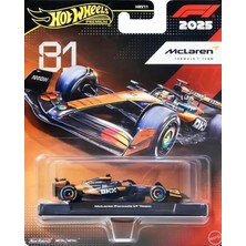 Ahes Wheels Premium 2025 Formula 1 Mclaren (#81) HRV11 - JKD81