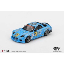 Ahes Gt 1/64 Ölçekli Die-Cast Mazda Rx-7 Re-Amemiya 2025 D1GP Model Araba MGT01195