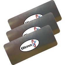 Ahes Rötuş Rütüş Rutuş Çeliği 4CMX9CM 3 Adet Fiyatıdır Ekstra Çapağı Alınmıştır