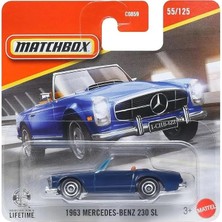 Ahes Matchbox 1:64 Tekli Arabalar 1963 Mercedes-Benz 230 Sl JHP10