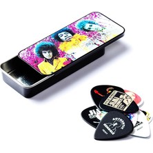 Ahes Dunlop JHPT01M Jimi Hendrix Deneyimli Seçim Tenekesi, Çeşitli, Orta, 12 Seçim/kalay