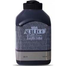Ahes Akrilik Boya, 500ML, Siyah 3618