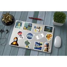 Ahes Sanat Temalı Laptop Notebook Tablet Sticker Seti