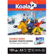 Ahes Pixma G3460 Fotoğraf Kağıdı A4 Premium Parlak 120 gr 100 Adet