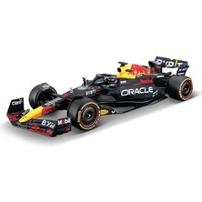 Ahes Verstappen Red Bull RB19 Version Dünya Şampiyonu 2023 Formula 1 F1 - Ölçek 1/24 23 cm Model Araba Diecast Bburago 18-28030-1