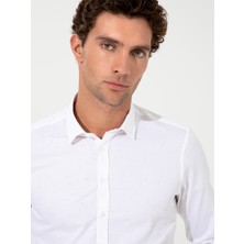Cacharel Beyaz Slim Fit Gömlek