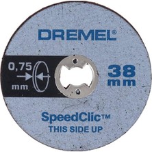 Ahes SC409 Ez Speedclic: Ekstra Ince Kesme Diski, 38MM, 5'li