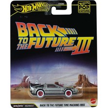 Ahes Wheels Premium Back To The Future Time Machine - 1955 (1/64) Pop Culture - JHW94