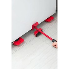 Ahes 5 Parça Tekerlekli Mobilya Kaydırma Aparatı Beyaz Eşya Taşıma Aparatı 150KG Dayanıklı