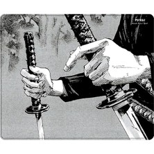 Ahes Musashi Series Esport Mouse Pad 480X400-500X500 Xxl Mouse Pad (Katanas, 480X400X4 mm - Hybrid)