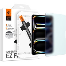 Ahes iPad Pro 11" (2025/2024) ile Uyumlu Defter Kağıt Hissiyatlı Ekran Koruyucu Paper Touch Pro Ez Fit Şeffaf - AGL07789 (Spigen Tr Garantili)