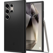Ahes Galaxy S24 Ultra ile Uyumlu Kılıf Thin Fit Ultra Ince ve Hafif Siyah Kapak - ACS07281 (Spigen Tr Garantili)