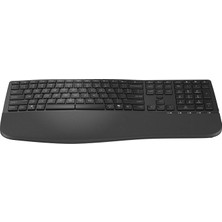 Ahes 680 Comfort Çift Modlu Unifying Bluetooth Kablosuz Klavye Siyah 8T6L8AA