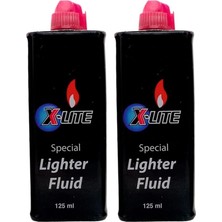Ahes Çakmak Benzini, 125ML x 2 Adet, Hızlı Ateşleme, Temiz Alev