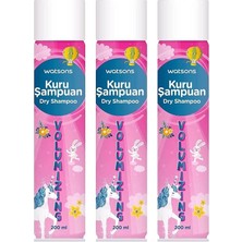 Ahes Hacim Verici Kuru Şampuan 200 ml 3 Adet
