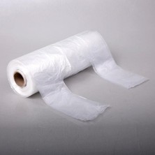 Ahes Rulo Şeffaf Market Poşet Torba - Hışır Atlet Poşet -Küçük Boy - 200 Adet