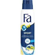 Ahes Sport Erkek Deodorant Sprey, 150ML, Citrus Green