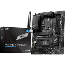 Ahes Pro B760-P Wıfı Ddr4 Intel B760 Soket 1700 Ddr4 5333(OC) Mhz Atx Gaming (Oyuncu) Anakart