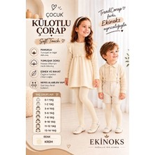 Trendcorap & First Burun Dikişsiz Pamuklu Okul Çocuk Külotlu Çorap