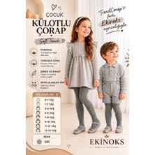 Trendcorap & First Burun Dikişsiz Pamuklu Okul Çocuk Külotlu Çorap