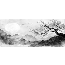 Ahes Gaming Mouse Pad 70X30 90X40 Mouse Pad Xxl Büyük Oyuncu Ofis Mause Pad Mousepad (Gray Tree, 90X40 Cm)