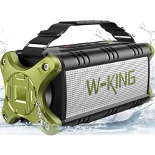 Ahes Bluetooth Hoparlör, 90W Maksimum Dış Mekan Hoparlörü, 50W Derin Baslı Kablosuz Taşınabilir Hoparlör, Büyük Boombox Sesi, Ipx6 Su Geçirmez, 40H, Eq, Çift Eşleştirme, Subwoofer * 2, Tf