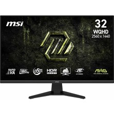 Ahes 31.5" Mag 325QF E18V, Gaming Monitör, Wqhd, 16:9 Flat, Rapid Va, 180Hz, 0.5ms, Adaptive-Sync