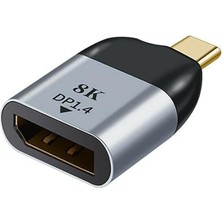 Ahes Type-C To Displayport Çevirici USB C Macbook Uyumlu Adaptör Notebook Uyumlu Dönüştürücü S1721