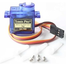 Ahes Tower Pro SG90 Servo Motor - 360 Derece
