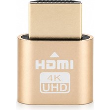 Ahes PX-5245 HDMI Dummy Plug 4K UHD Sanal Monitör Emülatörü, HDMI Ekran Kartı Dummy Adaptör, Mining Rig, Bitcoin, Headless Pc ve Uzaktan Erişim Için Monitör Taklit Aparatı