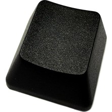 Ahes Yazısız Sade Mekanik Klavye Yedek Tuş Kapağı Siyah Dummy Keycap Tekli
