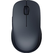 Ahes Çift Modlu Kablosuz Fare 2 Siyah 2.4ghz ve Bluetooth Çift Modlu Bağlantı Sessiz 1200 Dpı Hassas Sensör Simetrik Hafif 62G Iki Cihaz Arasında Dikişsiz Anahtarlama LED Göstergesi Büyük