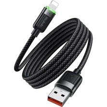 Ahes CA-6000 1.2 M Usb-A To Lightning 3A Manyetik Sarılabilir Kablo