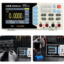 Loyka Victor 8045 Masaüstü Dijital Multimetre | 30000 Count | Pc Bağlantılı