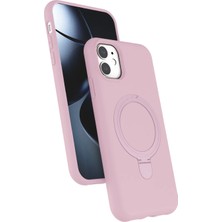 Metemix Newface  Iphone 11 Regal Magsafe Standlı Kapak -  Pembe