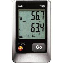 Testo 176 T4 Sıcaklık Kayıt Cihazı 4 Kanallı