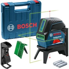 Ahes Professional Gcl 2-15 G Çizgi Lazer (15 M Çalışma Alanı, 3 x Aa Pil, Ip 54 Toza Karşı Koruma Sistemi, Yeşil Lazer, Rm1 Tutucu, Takım Çantası)