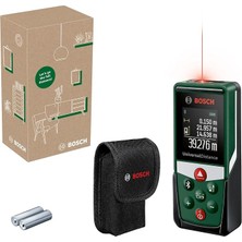 Ahes Home & Garden Universaldistance 50 C Lazerli Uzaklık Ölçer (Ölçüm Aralığı: 50M, Bluetooth Bağlantısı, Ölçüm Hafızası, Hesap Fonksiyonları, Geri Dönüştürülmüş Karton Kutu)