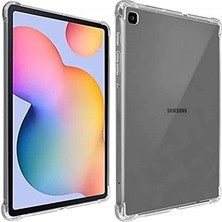 Ahes Galaxy Tab S6 Lite SM-P620 SM-P625 2024 10.4" ile Uyumlu Darbelere Dayanıklı Şeffaf Kapak Case